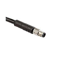 Amphenol LTW M5-02BMMM-SL7C02 Sensor Cables / Actuator Cables SPE, M Series M5 Interface, Metal, 1A, 02 pins, Male Connector, Male Contact, Straight, Screw Thread, Overmolded, Length 2000mm, IP67 Mated