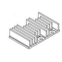 Vicor 43809-09 Heat Sinks 4414 HS Tran 12.70mm tall