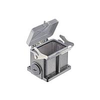 HARTING 19370480299 Housings HAN 48M SURF. MOUNT. 2XM50 1LEVER COVER