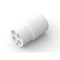 AMP Connectors - TE Connectivity 925076 Receptacle Housings 4W SOCKET HSG NAT