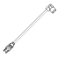 Volex 17745 10 B1 AC Power Cord 18AWG R/A REDEP 6FT 7IN (2.0m) BLACK