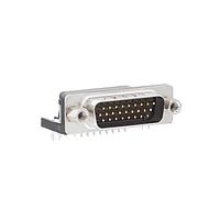 HARTING 9562625813 Plug High Density D-Sub 26pin angled male with board locks, PLS4, 4-40UNC screw lock