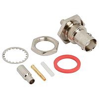 Amphenol RF 031-318-RFX Connectors BULKHEAD JACK 50 ohm CRIMP FOR RG174 316