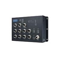 Advantech EKI-9510E-2GML-AE Unmanaged Ethernet Switches EN50155 M12 10FE PoE + 2G Managed SW, 24