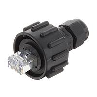 Molex 84700-0002 Circular 8/8 CAT5E RJ45 panel stops