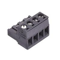 PHOENIX CONTACT 1758843 Plugs 4 Pos 5.08mm pitch Plug 24-12 AWG Screw
