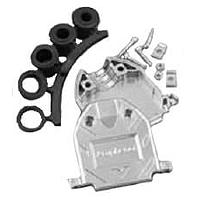 Amphenol Commercial Products 17E-1726-2 Two Piece Backshell 25P METALLIZED 2 PIECE BACKSHELL