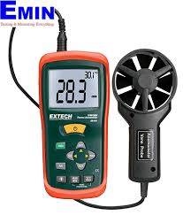 Calibration service for handheld and industrial anemometers used in airflow measurement