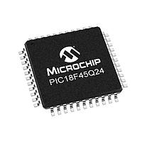 Microchip Technology PIC18F45Q24-I/PT Microcontrollers 32KB Flash, 2KB RAM, 512bytes EEPROM, MVIO, 10b ADC2, 8b DAC, ACP, Comp, PWM,