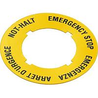 RAFI 5.76.204.117/0400 Switch Hardware LABEL OPAQUE YELLOW