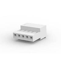 AMP Connectors - TE Connectivity 3-640441-5 Receptacle Housing CLOSED W/O TABS 5P white tin 24 AWG