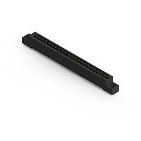EDAC 357-022-545-104 With Flanges 22P .156" x .200" BLACK