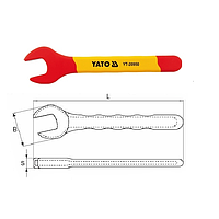 Yato YT-20951 Insulated open end wrench 7mm