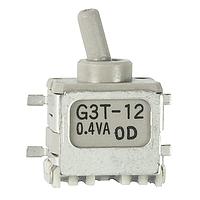 NKK Switches G3T12AH Ultra miniature process sealed SMT toggles SPDT ON NONE ON R/A
