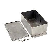 Hammond Manufacturing 1590EF Flanged Enclosure Diecast Alum wFlange 7.4x3.07x4.7"Natural