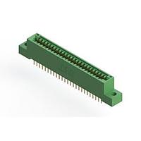 EDAC 345-050-524-204 With Flanges 50P .100" x .200" GREEN