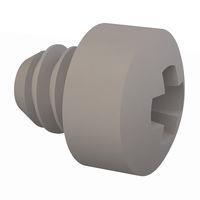 Essentra Components 010632WF012 Phillips Fillister Phillips Screw, #6-32 Thread, 1/8 Lg