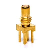 Radiall 7009-1511-050 PCB Receptacles SSMC / STRAIGHT JACK MALE GOLD