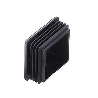 Essentra Components SQR201014A Glides 2.0 In Square Tube Glide: Polished BLK LDPE