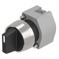 EAO 704.413.0 Rotary 22.5mm 2 position short lever