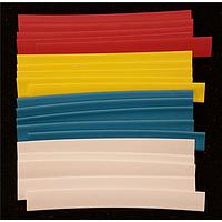 Twin Industries HS100 Heat Shrink Tubing Heat Srhink Tubing; 2:1 shrink.  PO material, 20 pieces; 6" length; 10mm diameter