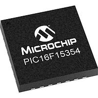 Microchip Technology PIC16LF15354T-E/ML Microcontrollers 7KB, 512B RAM, 4xPWMs, Comparator, DAC, ADC, CWG, 4xCLC, 2 EUSART, SPI/I2C