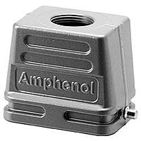 Amphenol Tuchel C14621R0106068 Hoods Top Entry High Prof Hood SZ E10 M32