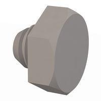 Essentra Components 011024H012 Cap Screw Hex Unslotted Bolt, #10-24 Thread, 1/8 Lg