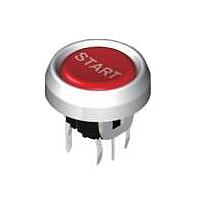 Diptronics ML6-H5R42WVA Tactile Switches Through Hole 6*6 (LED Color+CAP)