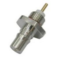 HUBER+SUHNER 22_QMA-50-0-34/133_NH Connectors QMA straight bulkhead receptacle jack(f)