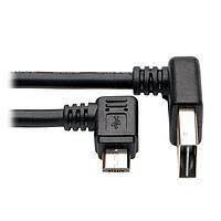 Tripp Lite UR05C-003-UARB USB Cables / IEEE 1394 Cables Tripp Lite Reversible USB Charge Cable Up Down A to Right 5-Pin Mic B 3'