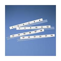 Panduit C6PPLK1-24 Modular 6 Port Patch Panel Replacement Label/Label Cover Kit Replacement Lbl Kit for M6 Style Modu