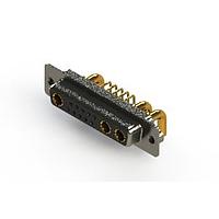 EDAC 630-13W3640-3T2 Mixed Contact D-Sub Connectors Right-angle Power Combo D-Sub Connector
