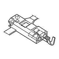 AMP Connectors - TE Connectivity 520988-2 (Cut Strip) Tab RCPT 18-22 .250 TIN Cut Strip of 100