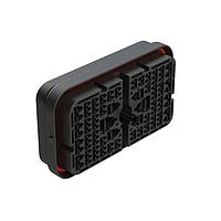 Amphenol SINE Systems ARB16-102SCR-L018 Connectors 102 Position Plug, Reduced Diameter Seal, Keyed C, Black