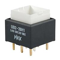 NKK Switches UB226SKG035C Pushbutton Switches SWITCH PUSHBUTTON