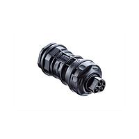 Amphenol LTW PWH-05BFMC-LL8002 Standard Circular Connector Power, PWH, Plastic, 25A, 05 pins, Female Connector, Male Contact, Straight, 2 Points Lock, Crimp, Field Installable, F13.0 - F16.0mm, IP68