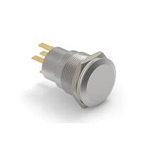 Alcoswitch - TE Connectivity 3-2213767-6 Pushbutton Switches AV19 SPL 0.4VA MOVE RING LED GREEN 24V