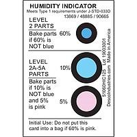 Desco 13869 Anti-Static Control Products HUMIDITY IND CARDS 2X3" 125PC/CAN