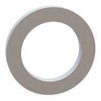 Essentra Components 17W05985 Flat Washer Flat Washer, .395 ID, .578 OD, .062 Thick, Natural, Nylon