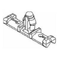 Aptiv 12052743 Accessories TAPE ON CLIP ROSEBUD BLACK 6.35 DIAM