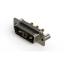 EDAC 627-3WK3624-2T3 Mixed Contact D-Sub Connectors Vertical Combo Dsub