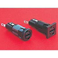 Bulgin FX0367/1 Touchproof 5 x 20mm SNAP FIT PANEL 1.0-1.5mm