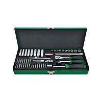 TOPTUL GCAD5006 50PCS 1/4" DR. Socket Set (METRIC)