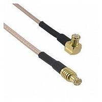 Amphenol RF 255103-01-06.00 RF Cable Assemblies MCX Straight Plug to R/A Plug RG316/U 6i
