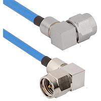 Amphenol SV Microwave 7029-3826 RF Cable Assemblies FLCA  SMA  -SMA  RP-RP  6.0"