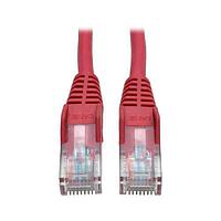 Tripp Lite N001-014-RD Cat 5e 14'Cat5e/Cat5 350MHz RJ45 M/M Red 14'