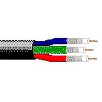 Belden 1164B 010500 Coaxial Cables 26AWG 3PR SHIELD 500ft SPOOL BLACK
