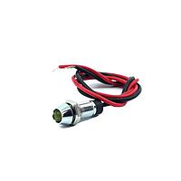 Mallory Sonalert FL1M-6CW-4-Y24V Panel Lights LED YEL 6MM NUT 24VAC/DC