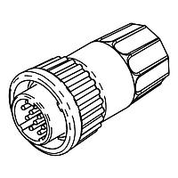CONXALL W3280-10PG-328 Connectors MU WR CBL 10#20 PIN CRIMP